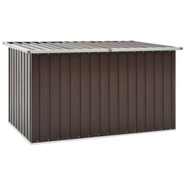 Vidaxl Μπαούλο Αποθήκευσης Κήπου Καφέ 171 X 99 X 93 Εκ.