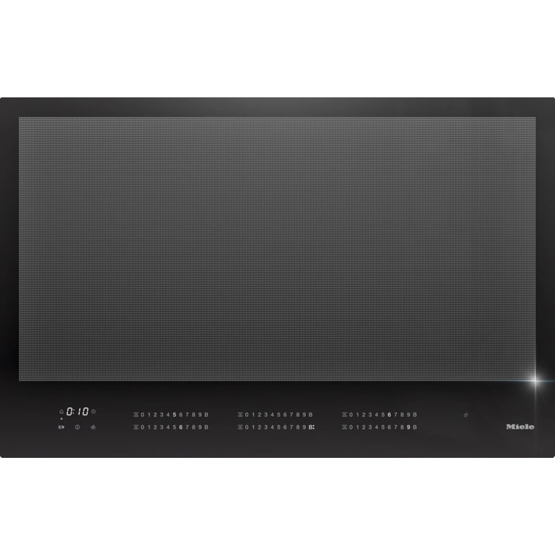 MIELE KM 78781 FL 80 cm Μαύρο Εστία Επαγωγική Αυτόνομη