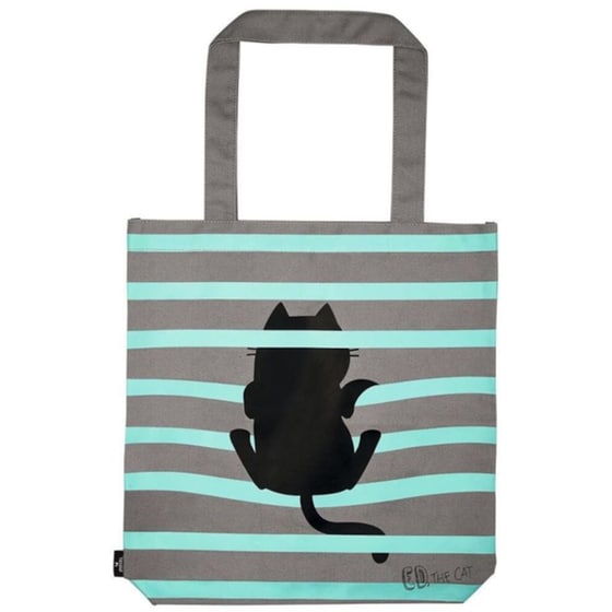 Τσάντα Ώμου Υφασμάτινη Hangover Cat image 1