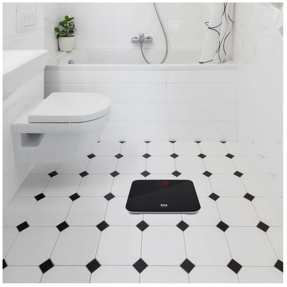 Ψηφιακή Ζυγαριά Σώματος TM Electron Μαύρο image 1