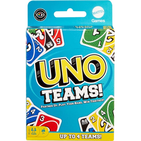 UNO Τeams Επιτραπέζιο (Mattel) image 0