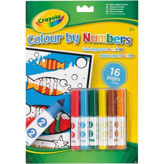Σετ Ζωγραφικής Crayola C.B.N. Book & Pens image 0