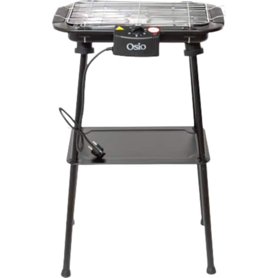 Επιδαπέδια Ηλεκτρική Ψησταριά OSIO OGB-2440 2000 W - Μαύρο image 0