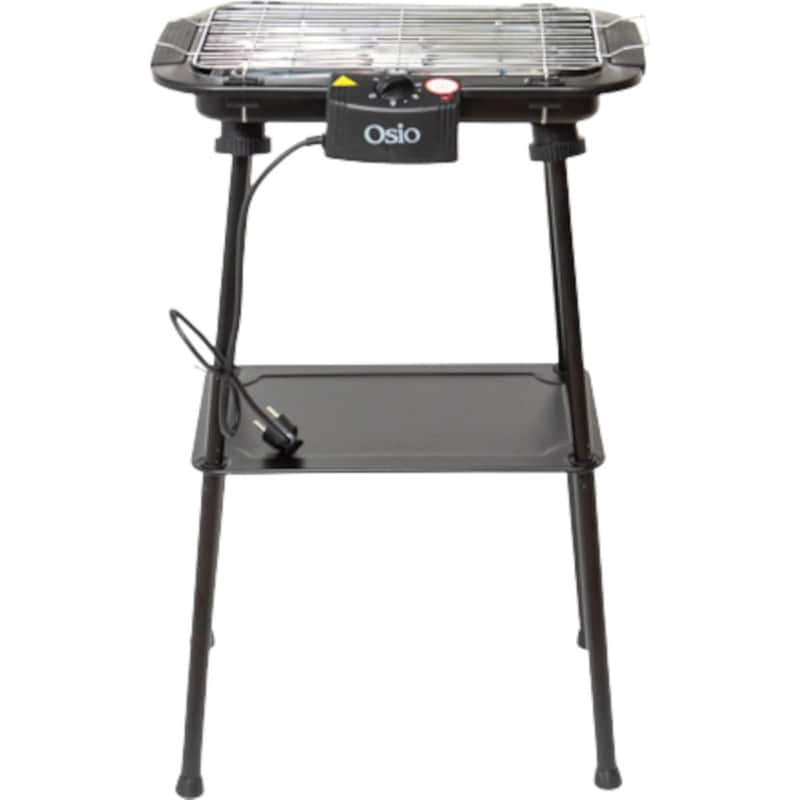 OSIO Επιδαπέδια Ηλεκτρική Ψησταριά OSIO OGB-2440 2000 W - Μαύρο