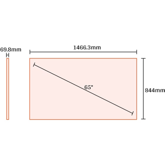 Samsung The Terrace Neo QLED 65" 4K Smart Τηλεόραση 65LST7D image 1
