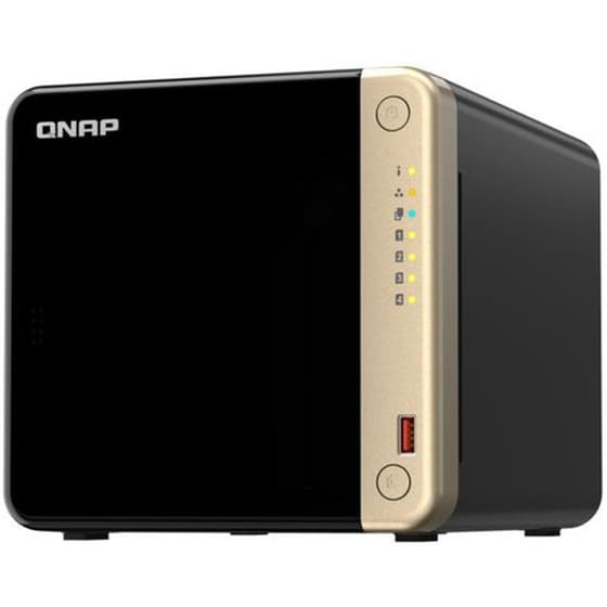 QNAP TS-464-8G NAS Tower σκληρού δίσκου 4 θέσεων για SSD & HDD με σύνδεση USB 3.2, Ethernet image 1