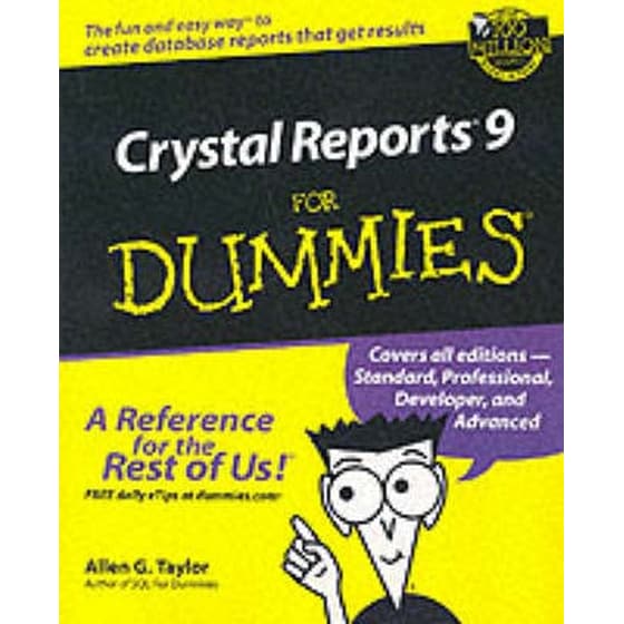 Crystal Reports 9 For Dummies image 0