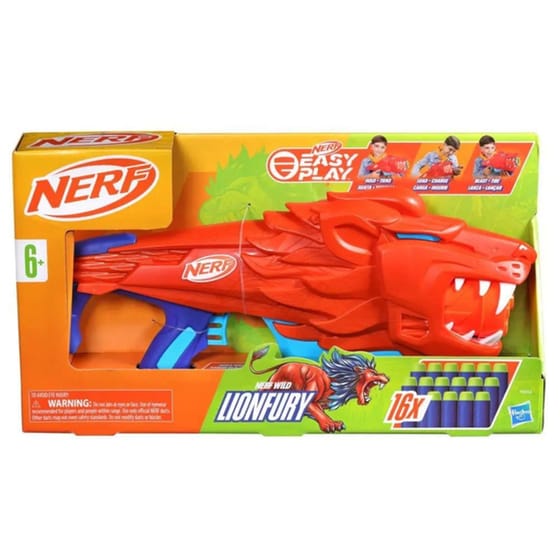 Εκτοξευτήρας Hasbro Nerf Junior Lionfury (F8646) image 0