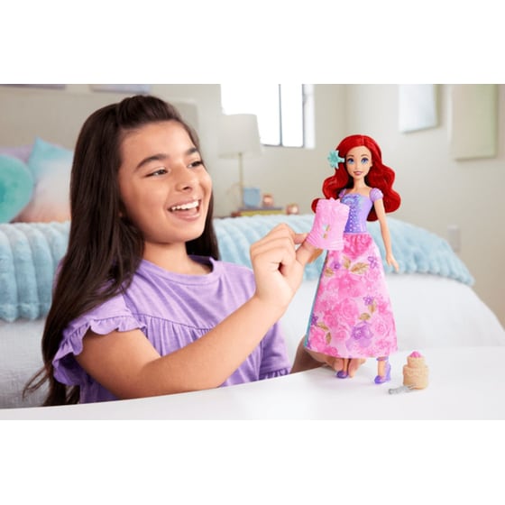 Κούκλα Disney Princess Spin & Reveal - Άριελ image 5