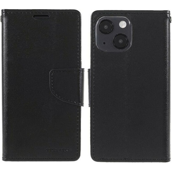 Θήκη Apple iPhone 13 Mini - Mercury Bravo Diary - Μαύρο image 0