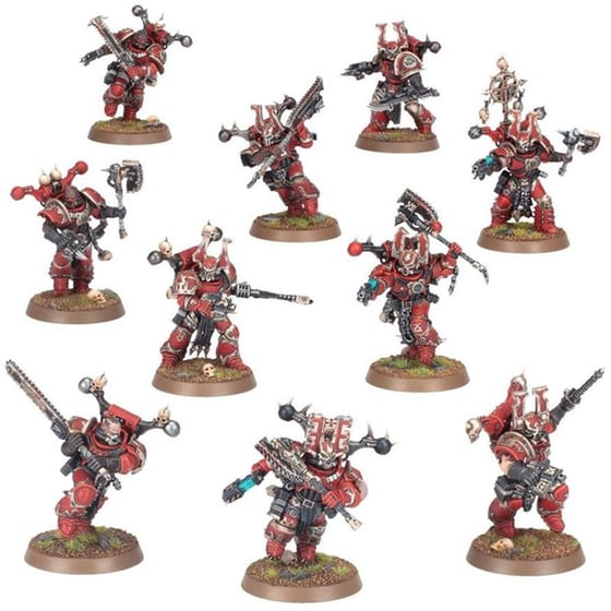 World Eaters: Khorne Berserkers Warhammer 40k GAMES WORKSHOP image 1