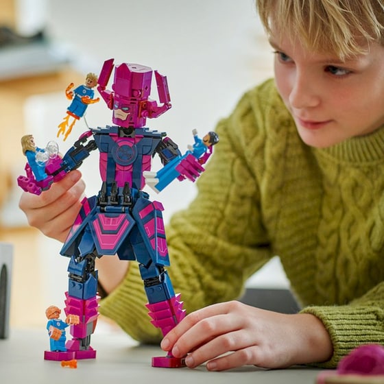 LEGO® Marvel Fantastic Four εναντίον Φιγούρας Κατασκευής Γκαλάκτους (76316) image 4