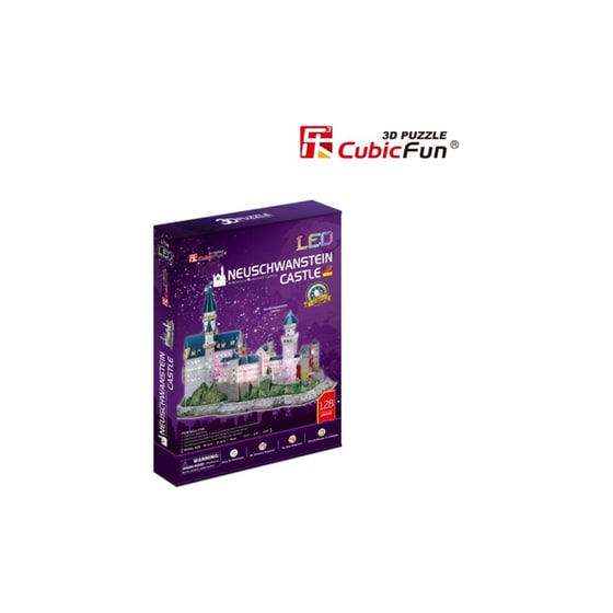 3D Παζλ Neuschwanstein Castle LED - Cubic Fun - 308 Κομμάτια image 4