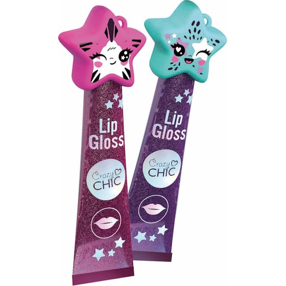 Clementoni Crazy Chic Παιδικό Lip Gloss Lovely Star 1 Τμχ - Τυχαία Επιλογή Σχεδίου image 0