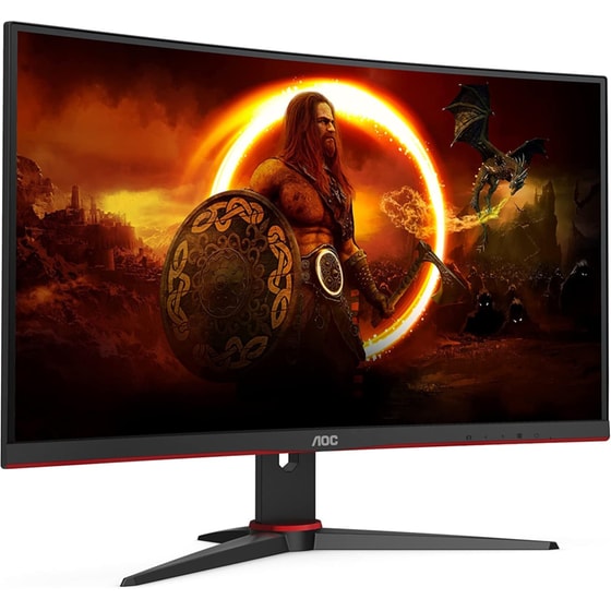 AOC Gaming C24G2AE Gaming Monitor 23.6'' FHD VA Curved 165Hz 1ms image 1