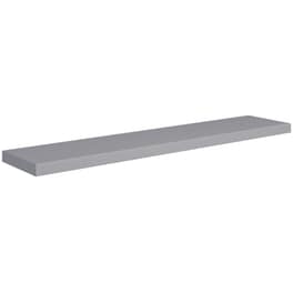 Ράφι Τοίχου VidaXL από MDF 120x23.5x3.8 cm - Γκρι