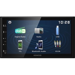 Kenwood DMX129DAB Ηχοσύστημα Αυτοκινήτου 6.8" - Μαύρο