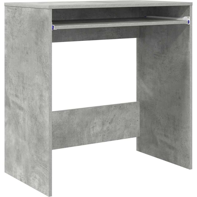 Γραφείο VidaXL από Επεξεργασμένο Ξύλο 77,5x43x79 cm - Γκρι Σκυροδέματος