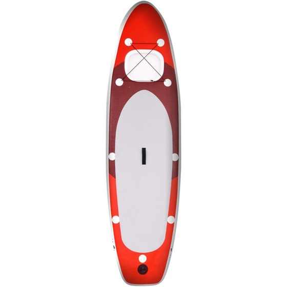 Φουσκωτή Σανίδα SUP VidaXL 330x76 cm - Κόκκινη image 2