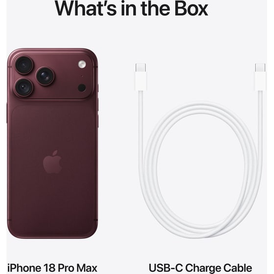 Apple iPhone 18 Pro Max 2TB - Burgundy image 9