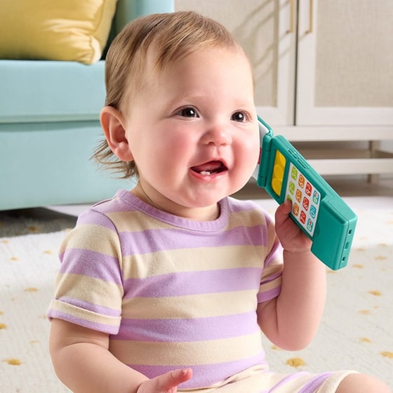 Εκπαιδευτικό Κινητό Τηλεφωνάκι Fisher Price Laugh & Learn image 6