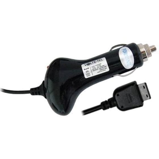 Φορτιστής Αυτοκινήτου Volte-Tel Samsung - Μαύρο image 0