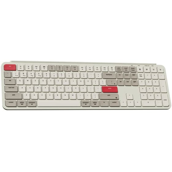 Keychron B6 Pro Ultra-Slim Ασύρματο Bluetooth Πληκτρολόγιο - Retro Red (US) image 1