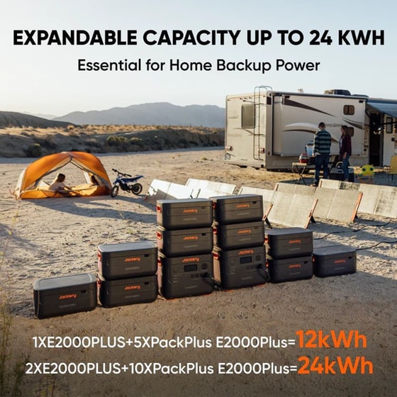 Jackery Explorer 2000 Pro Portable Power Station 2042.8Wh image 1