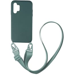 Θήκη Samsung Galaxy A13 4G - Sonique Carryhang Liquid Silicone Strap - Πράσινο