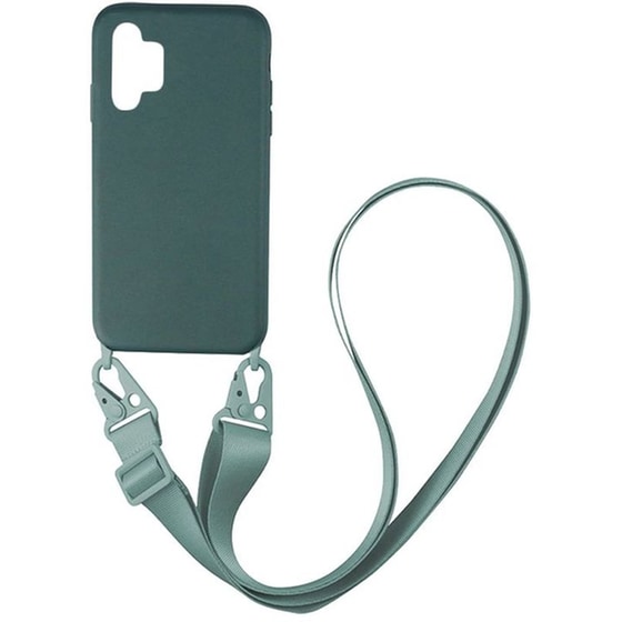 Θήκη Samsung Galaxy A13 4G - Sonique Carryhang Liquid Silicone Strap - Πράσινο image 0