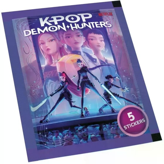 Album & 10 Αυτοκόλλητα K-Pop Demon Hunters Starter Pack image 4
