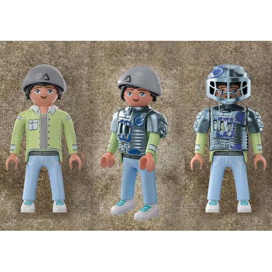 PLAYMOBIL® Dino Rise Αγκυλόσαυρος με Μαχητή Εναντίον Ρομπότ (70626) image 4
