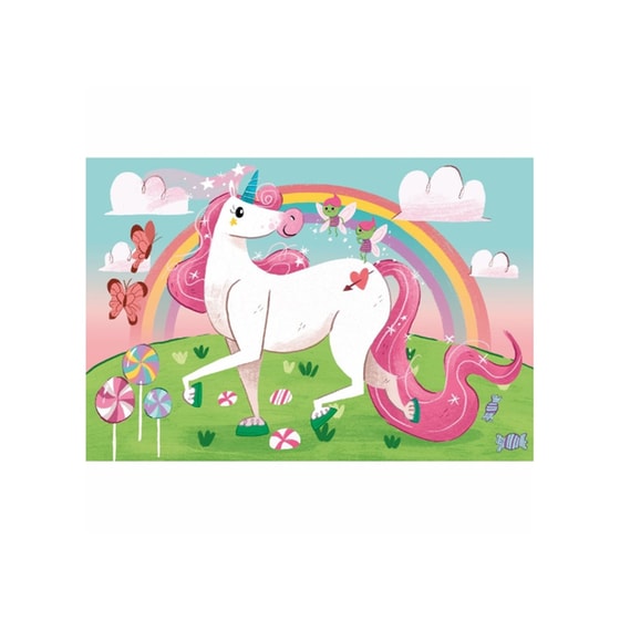 Παιδικό Παζλ Clementoni 2in1 I Believe in Unicorns (2 x 20 Κομμάτια) image 1