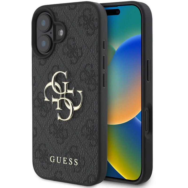 Θήκη Apple iphone 16 - Guess 4g Big Logo - Μαύρο Guess
