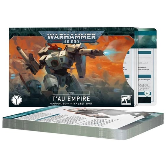 Index Cards: T'au Empire Warhammer 40k GAMES WORKSHOP image 0