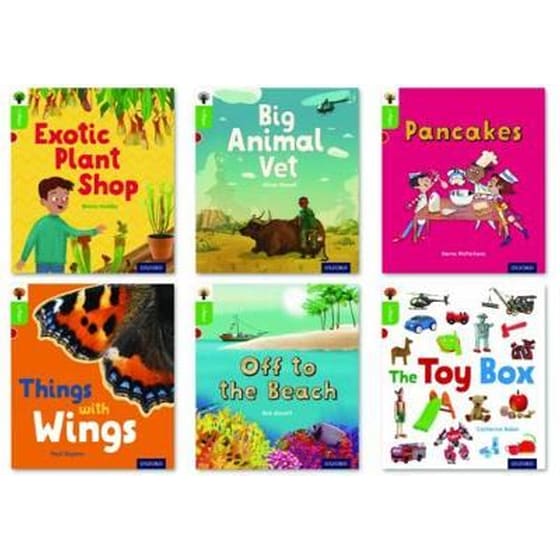 Oxford Reading Tree inFact: Oxford Level 2: Mixed Pack of 6 image 0