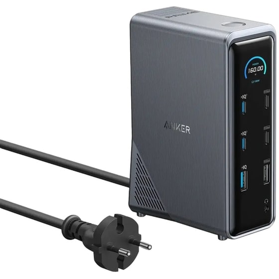 Anker Prime Charging Docking Station (14-in-1, Dual Display, 160W) image 1