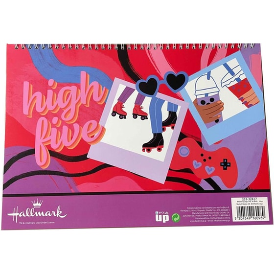 Μπλοκ Ζωγραφικής Hallmark Α4 High Five 30 Φύλλων image 0