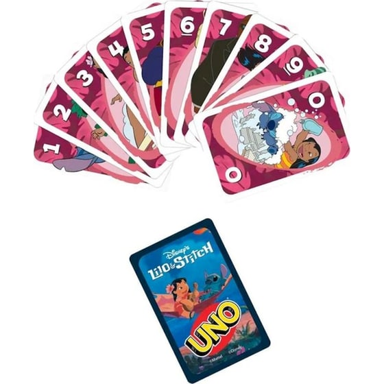 UNO Lilo & Stitch Επιτραπέζιο (Mattel) image 1