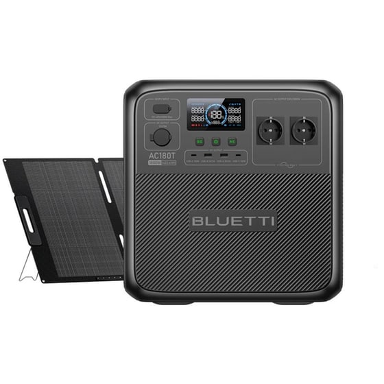 Bluetti Power Station AC180T 1433,6Wh - Μαύρο image 2