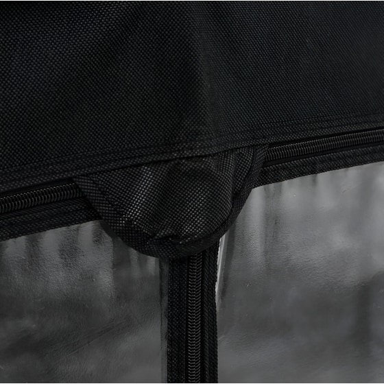 Φορητή Ντουλάπα 5five Simply Smart 193562 Υφασμάτινη 120x49x163 cm - Μαύρη image 3