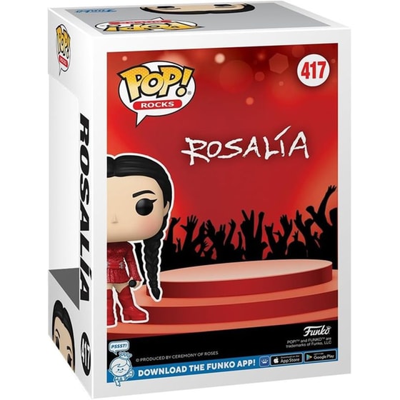 Funko Pop! Rocks - Rosalia - Bizcochito #417 image 2