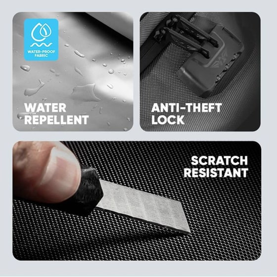 Τσάντα Laptop Armaggeddon NOMAD15.6"C 15.6" - Μαύρο image 7