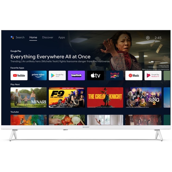 Sharp LED 32" HD Ready Android Τηλεόραση 32FH2EL image 3