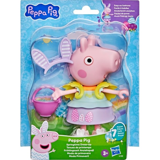 Hasbro Φιγούρα Peppa Pig Spring Dressing με 6 Αξεσουάρ (G2180) image 0