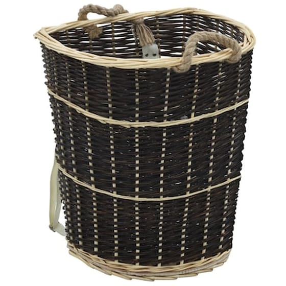 Vidaxl Καλάθι Πλάτης Για Μεταφορά Ξύλων 57x51x69 Εκ. Από Φυσική Ιτιά image 0