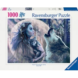 Παζλ Ravensburger Moonlight Magic - Λύκοι (1000 Κομμάτια)