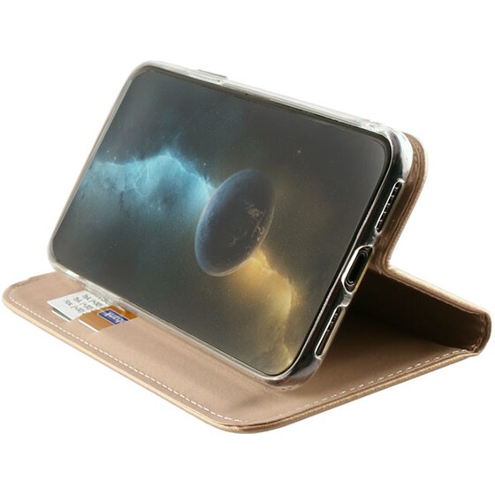 Θήκη Apple iPhone 11 Pro Max - Volte-tel Pocket Magnet Book Stand - Gold image 2