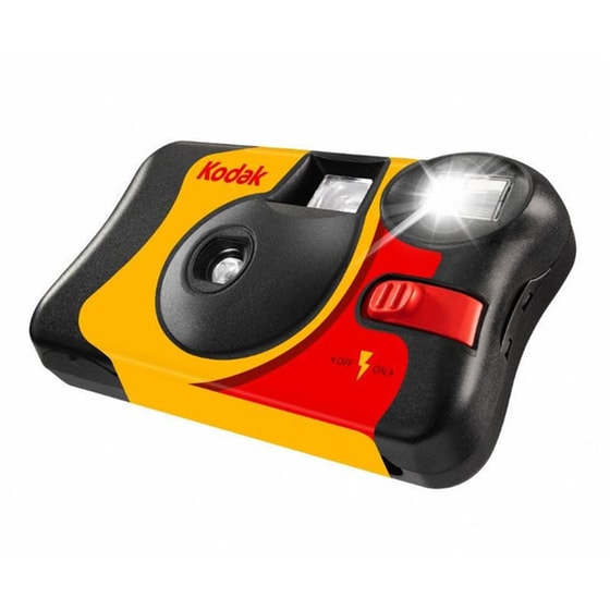 Φωτογραφική Μηχανή Μίας Χρήσης Kodak FunSaver 27 Φωτογραφιών – Μαύρο image 1