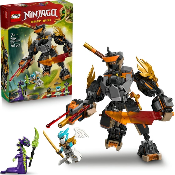 LEGO® NINJAGO® Εξωστολή Αποστολών του Κόουλ & Ζέιν-Δράκος (71854) image 6